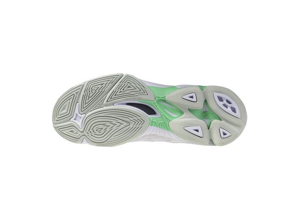 Wave Voltage 2 Hvit/Sort 6,5 Sko til håndbold og volleyball 