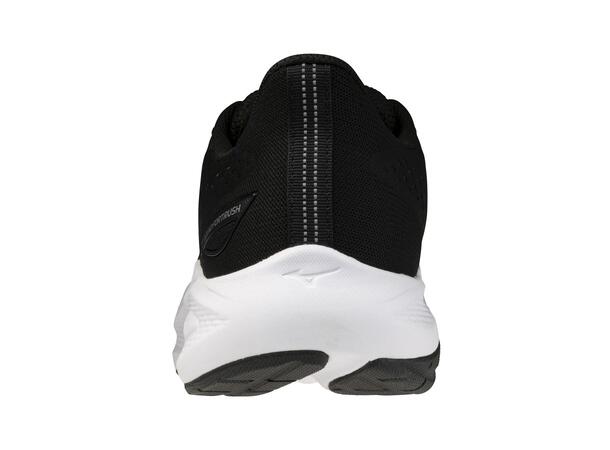 Mizuno Fortrush Sort/Sølv 9,5 Løbesko med ekstra støtte 