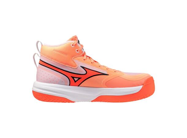 Mizuno Neo Jump Mid Rosa/Oransje 11,5 