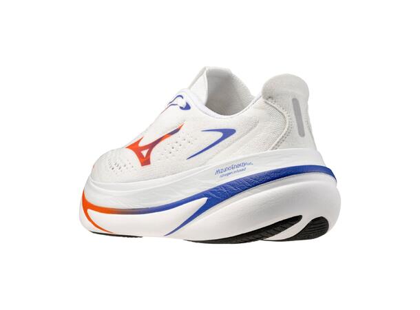 Mizuno Sky Prime Hvit/Oransje 9,5 Nyhed med maksimal støddæmpning og respo 