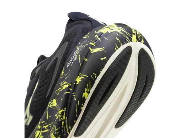 Mizuno Sky Prime Sort/Grønn 9,5 Nyhed med maksimal støddæmpning og respo 