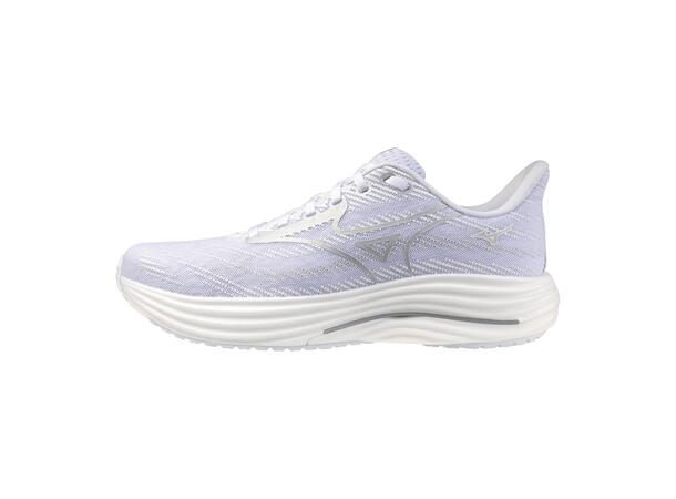 Mizuno Wave Rider 29 Hvit/Sølv 5,5 Bestseller mængdetræning – Dame 