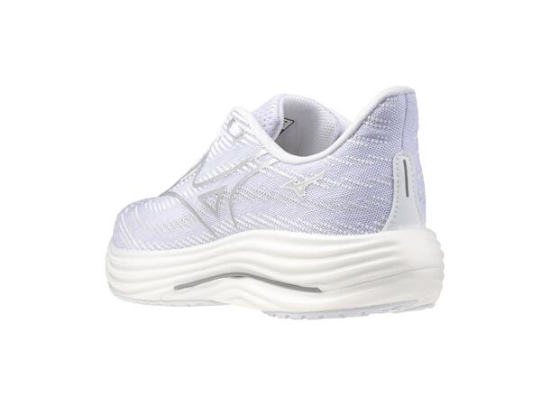 Mizuno Wave Rider 29 Hvit/Sølv 5,5 Bestseller mængdetræning – Dame 
