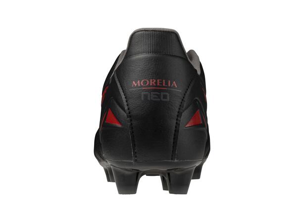 Morelia Neo IV Pro Sort/Rød 7,5 Premium fodboldsko 