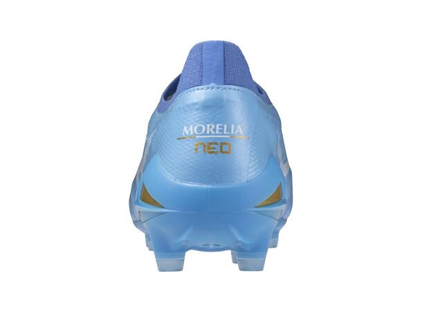 Morelia Neo IV ß Elite Blå/Hvid 9,5 Topmodel til græs 