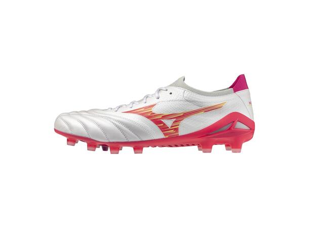 Morelia Neo IV ß Elite Hvit/Rosa 9,5 Topmodel til græs 