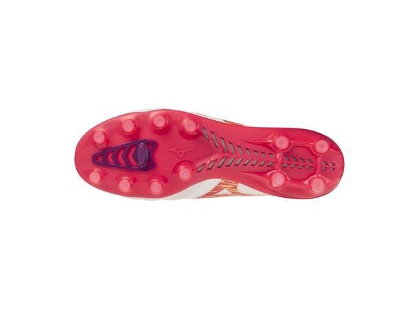 Morelia Neo IV ß Elite Hvit/Rosa 9,5 Topmodel til græs 