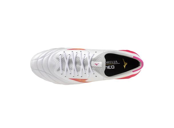 Morelia Neo IV ß Elite Hvit/Rosa 9,5 Topmodel til græs 