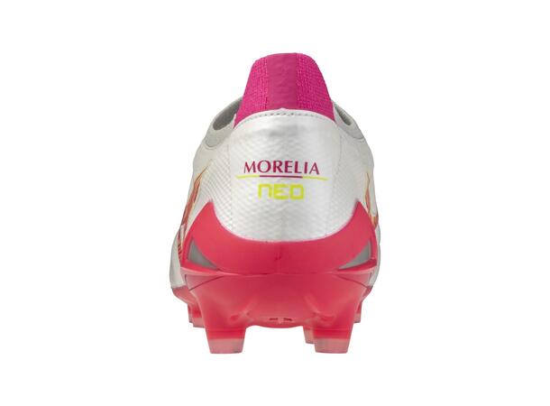 Morelia Neo IV ß Elite Hvit/Rosa 9,5 Topmodel til græs 