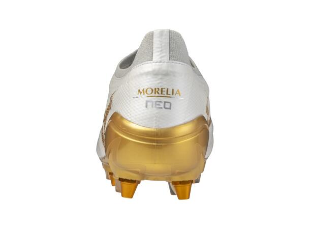 Morelia Neo IV ß Elite MIX Hvit/Gull 8 Fodboldstøvle til naturgræs 