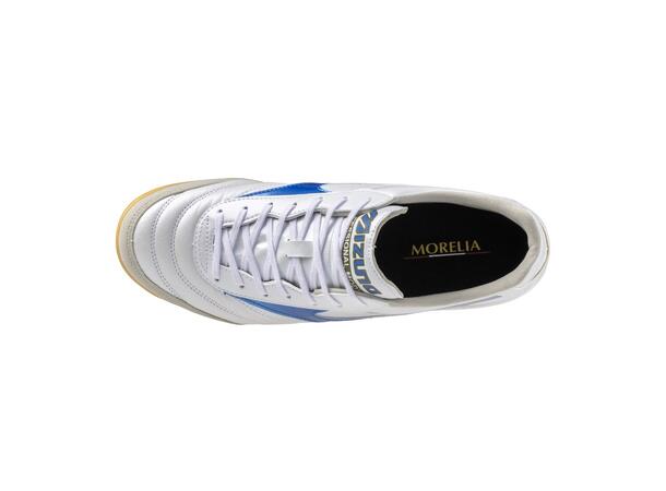 Morelia Sala Elite IN Hvit/Blå 12 Sko til futsal/indendørs floorball 