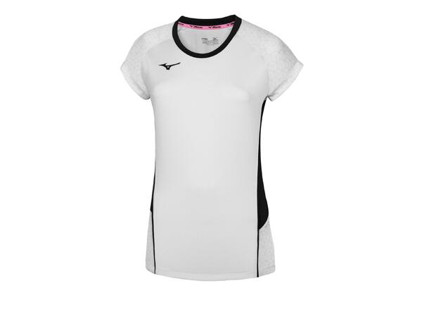 Premium High-Kyu Tee W Hvit/Marine XL Volleyballtrøje, dame 