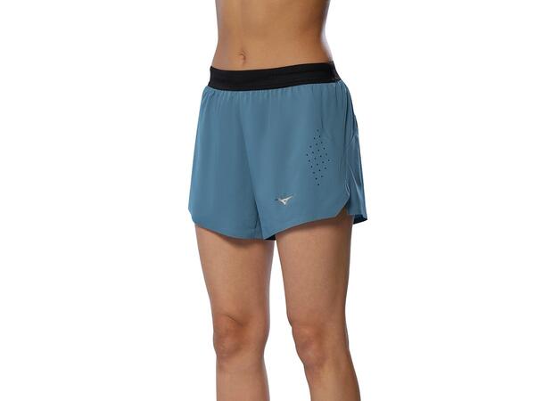 Tech Light Split 3.5 short W Isblå M Premium løpeshorts til dame 