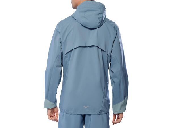 Waterproof 20K ER Jacket Skyggeblå XXL Vanntett løpejakke herre 