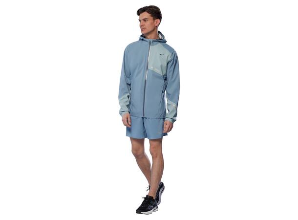 Waterproof 20K ER Jacket Skyggeblå XXL Vanntett løpejakke herre 