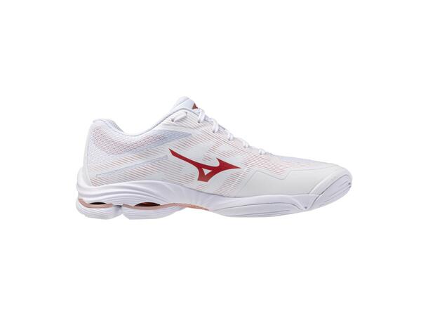 Wave Lightning Pro W Hvit/Rosa 4,5 Let og responsiv indendørssko 