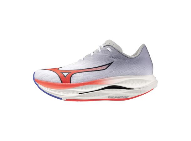 Wave Rebellion Flash 3 Hvid/Rosa 11,5 Hurtig løbesko til herre 