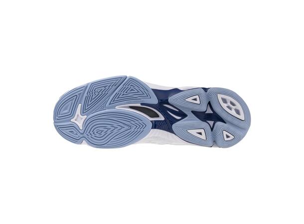 Wave Voltage 2 Hvit/Blå 9 Sko til håndbold og volleyball 