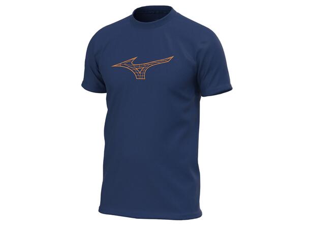Athletics RB Tee Mørk blå S T-shirt til fritid, herre 