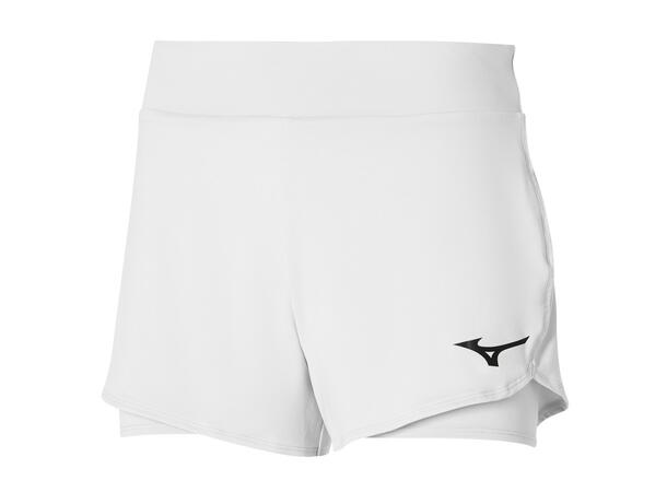 Flex Short W Hvit L Shorts til tennis, dame 