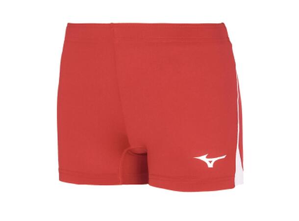 High-Kyu Tight W Rød/Hvit XL Volleyballshorts, dame 
