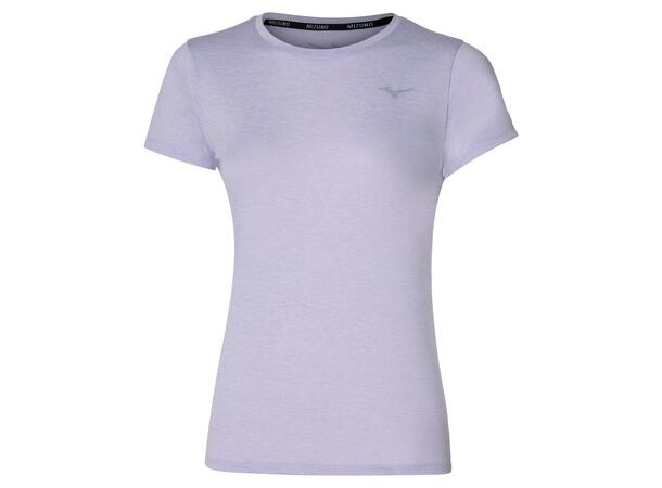 Impulse Core Tee W Lys lilla L Myk, teknisk T-skjorte til dame 