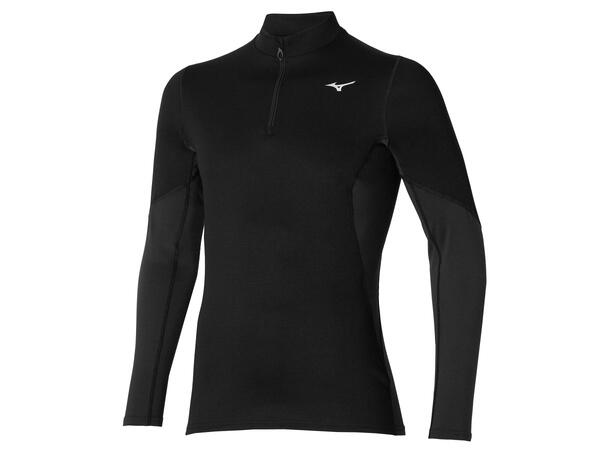 Merino Wool H/Z Sort XL Half Zip med merinould 