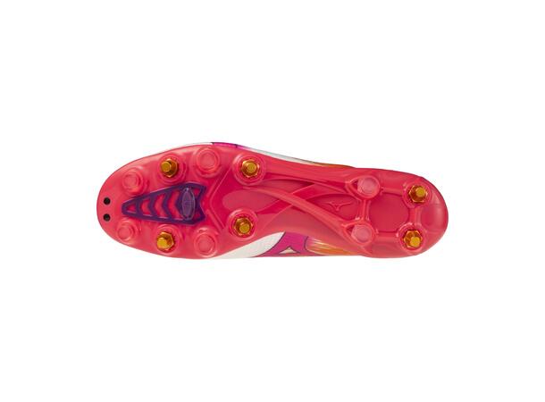 Mizuno Alpha III Japan MIX Hvit/Rosa 9,5 Fodboldstøvle til naturgræs 