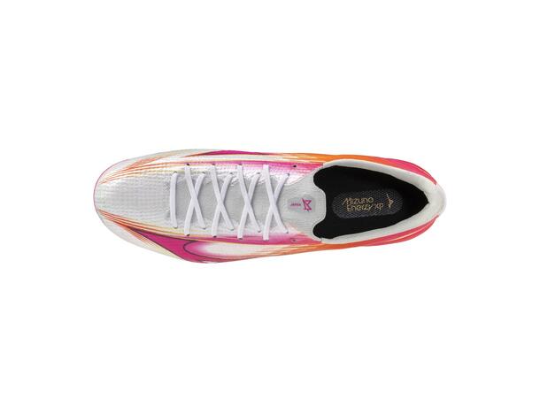 Mizuno Alpha III Japan MIX Hvit/Rosa 9,5 Fodboldstøvle til naturgræs 