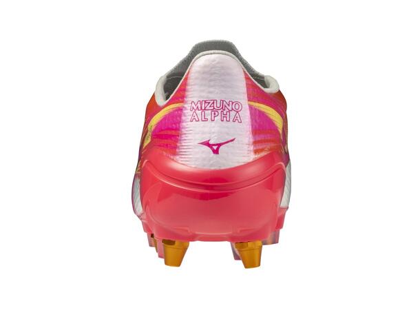 Mizuno Alpha III Japan MIX Hvit/Rosa 9,5 Fodboldstøvle til naturgræs 