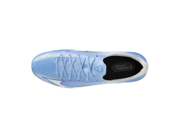 Mizuno Alpha III Pro Blå/Hvid 8,5 Fodboldstøvle, naturgræs 