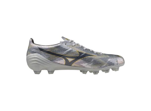 Mizuno a II Pro Sølv/Gull 9,5 Fotballsko til naturgress 