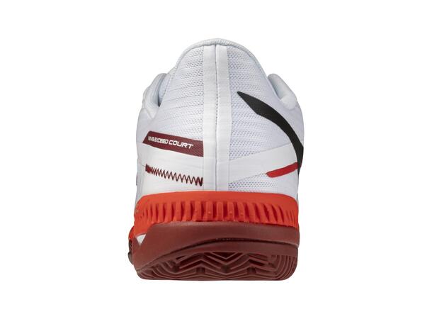 Wave Exceed Court CC Rød/Hvit 9,5 Sko til tennis og padel, unisex 