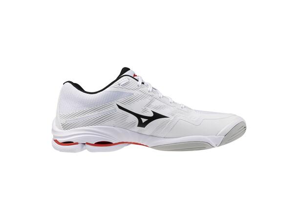 Wave Lightning Pro Hvit/Sort 9 Let og responsiv indendørssko 