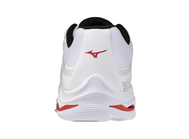 Wave Lightning Pro Hvit/Sort 9 Let og responsiv indendørssko 