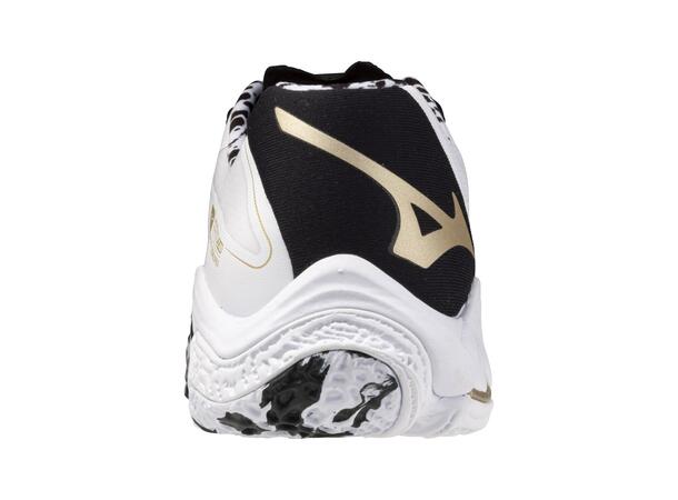 Wave Lightning Z8 Hvit/Sort 10 Let og stabil indendørssko 