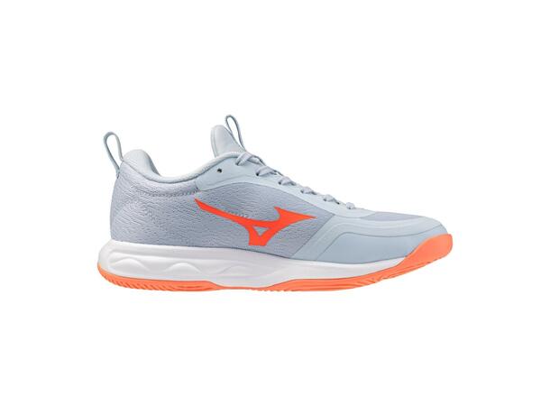 Wave Luminous Pro W Lysblå/Oransje 4,5 Indendørssko til dame 