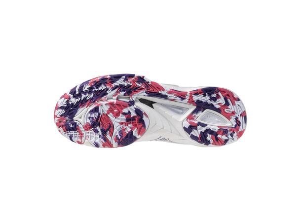 Wave Mirage 5 W Hvit/Lilla 5 Topmodel til håndboldspilleren 