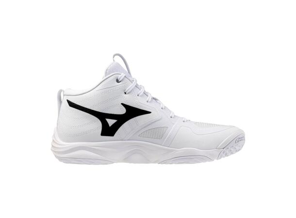Wave Momentum Elite Mid Hvit/Grå 9 Indendørssko, mid-cut 