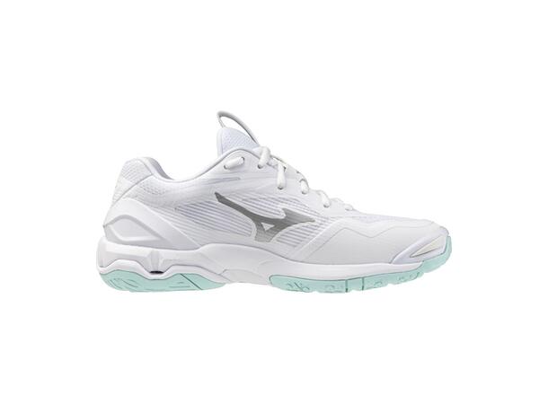 Wave Stealth 6 W Hvid/Lys blå 5 Populær indendørssko 