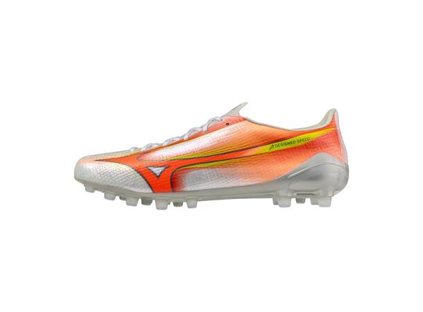 Mizuno Alpha III Elite AG Hvit/Ora 8,5 