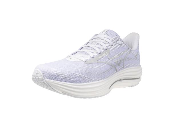 Mizuno Wave Rider 29 Hvit/Sølv 6 Bestseller mængdetræning – Dame 