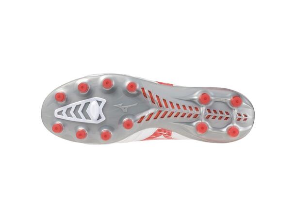 Morelia Neo IV ß Elite Hvit/Rød 10 Fotballsko til naturgress 