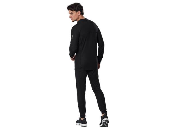 Premium Merino Wool Half Zip Sort L 