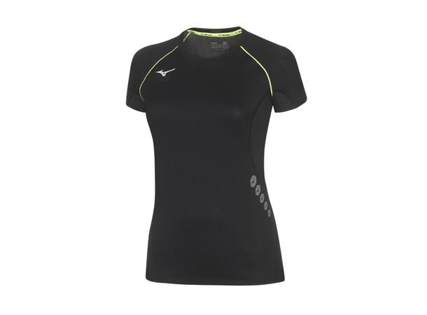 Premium Tee W Black/Black L T-shirt til træning, dame 
