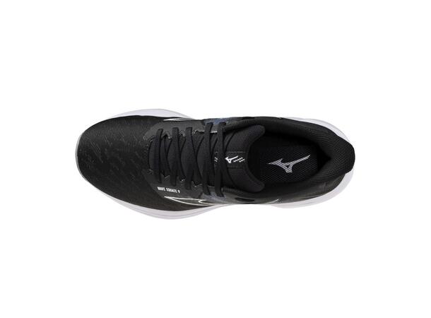 Wave Equate 9 W Sort/Hvit 4,5 Løpesko med ekstra støtte 