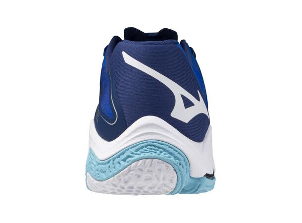 Wave Lightning Z8 Blå/Hvit 8,5 Let og stabil indendørssko 