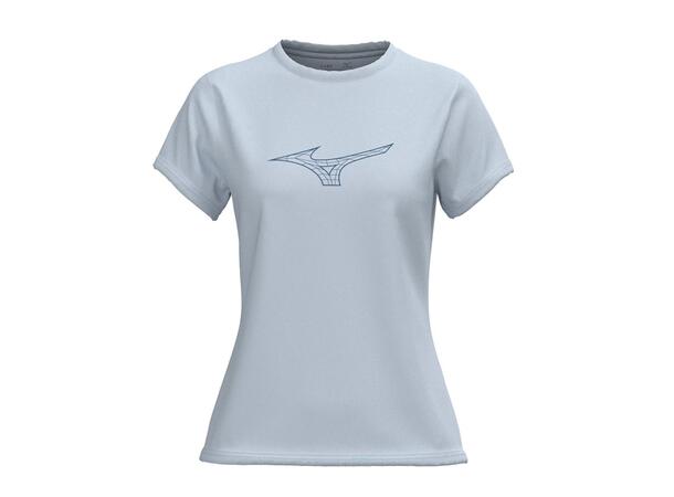 Athletics RB Tee W Lys blå/Grå M T-shirt til fritid, dame 