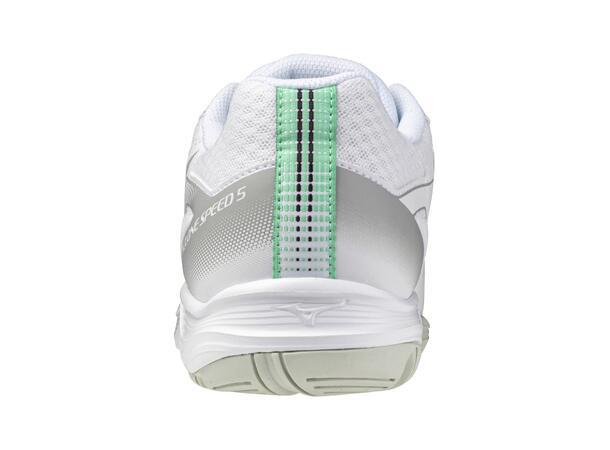 Cyclone Speed 5 Hvit/Sort 7 Indendørssko til nybegyndere 