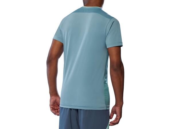 Frontier Shadow Graphic Tee Skyggeblå L T-skjorte til tennis, padel og trening 